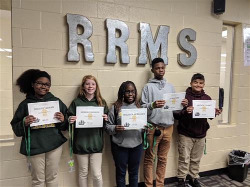 Students of the Week 10/29 - 11/2 Students of the Week 10/29 - 11/2